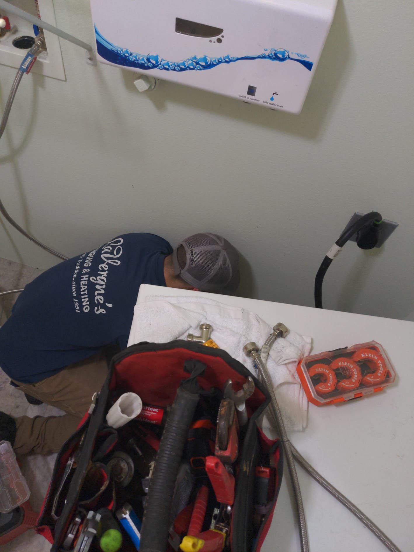 LaVergne's plumber inspecting pipes for freeze and corrosion damage in Whatcom County