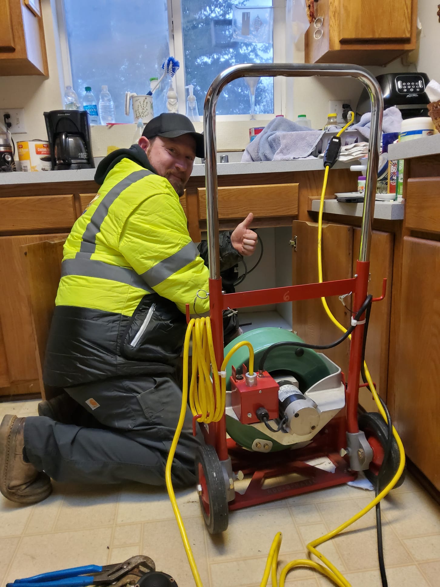 Garbage disposal plumber