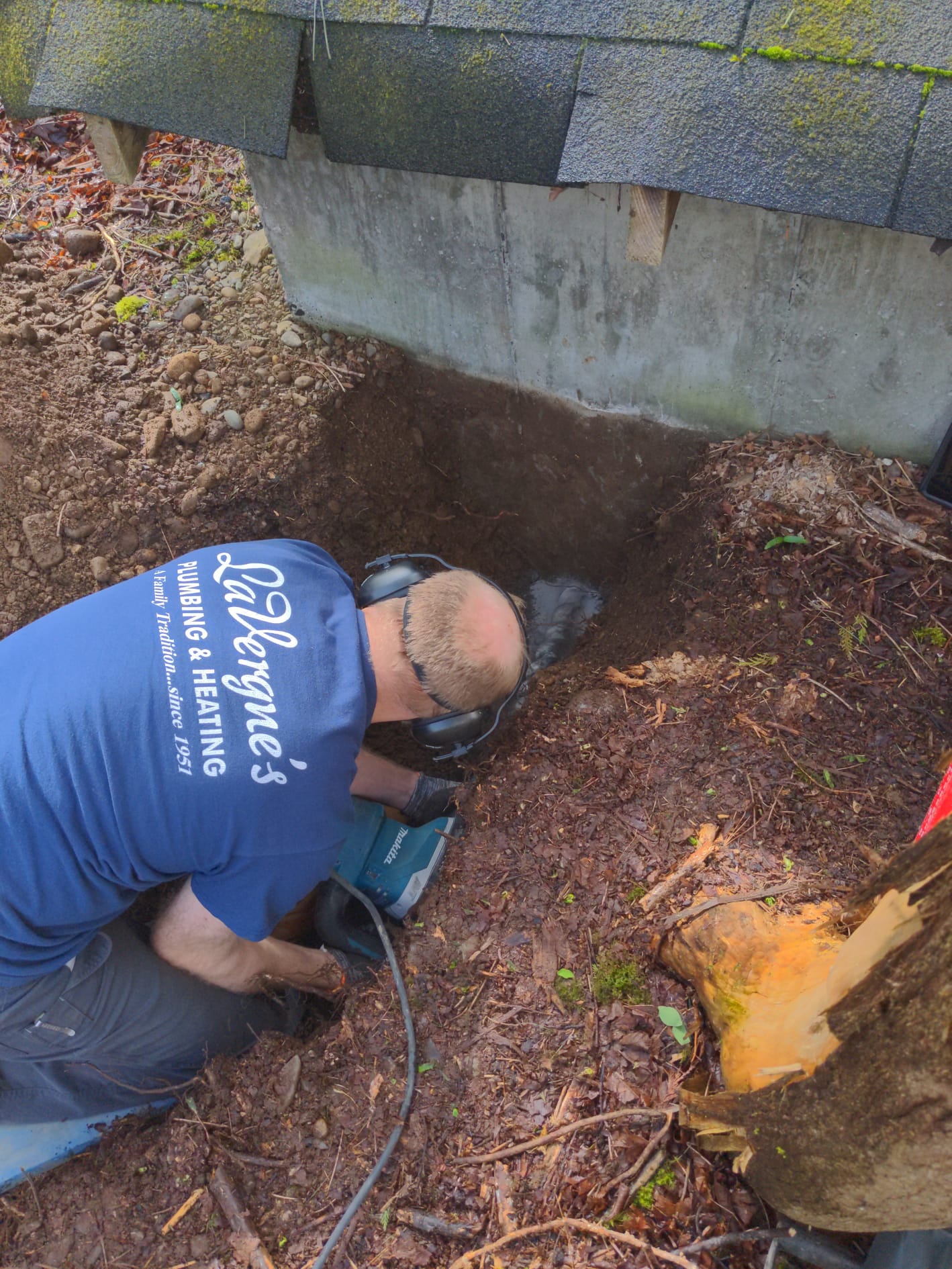 Outdoor Plumbing Work