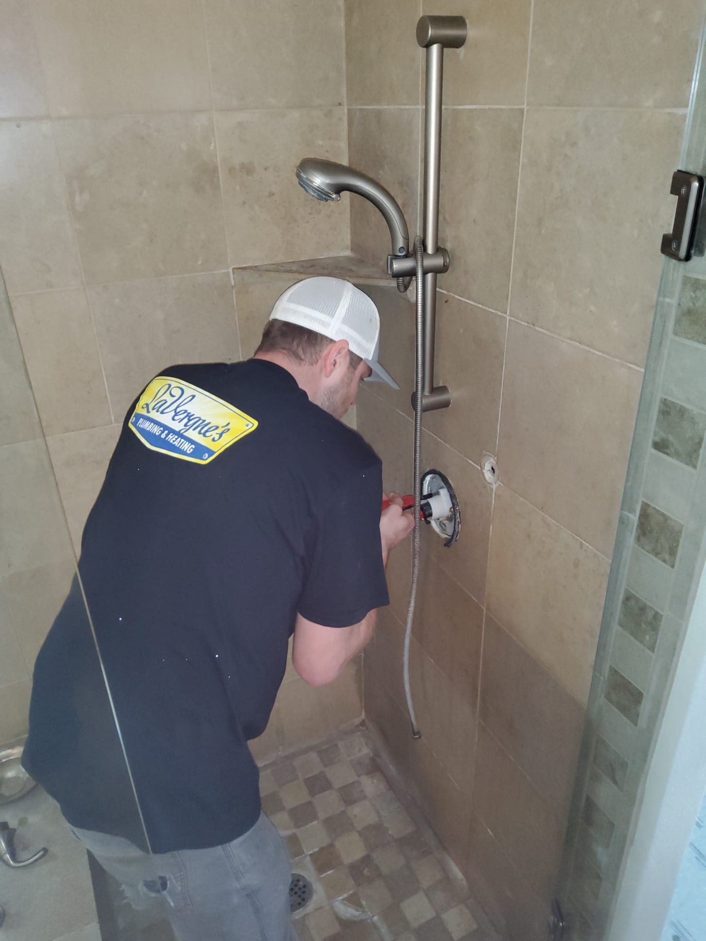 Technician working on a home system in Ferndale, WA