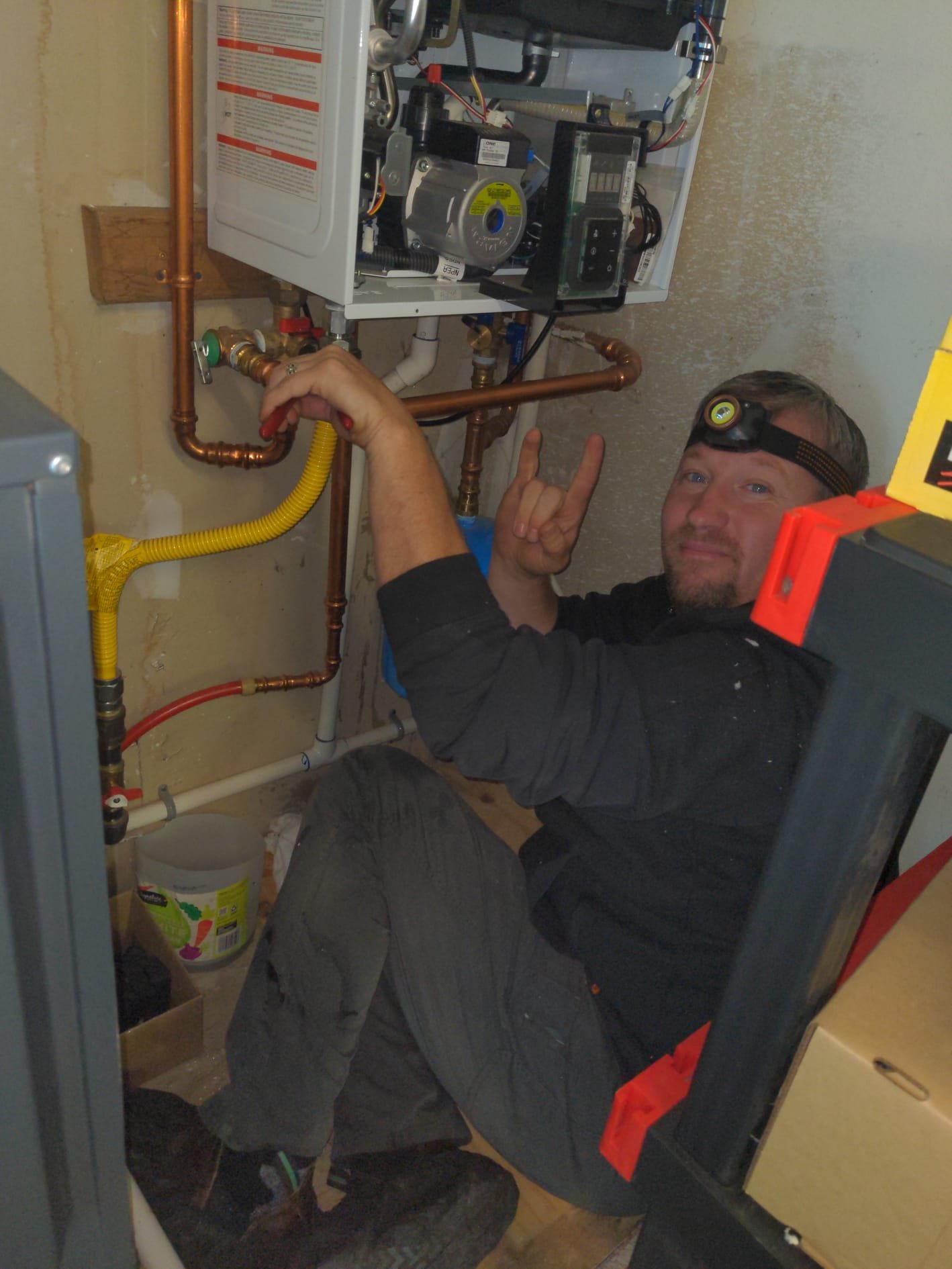 Heating installation
