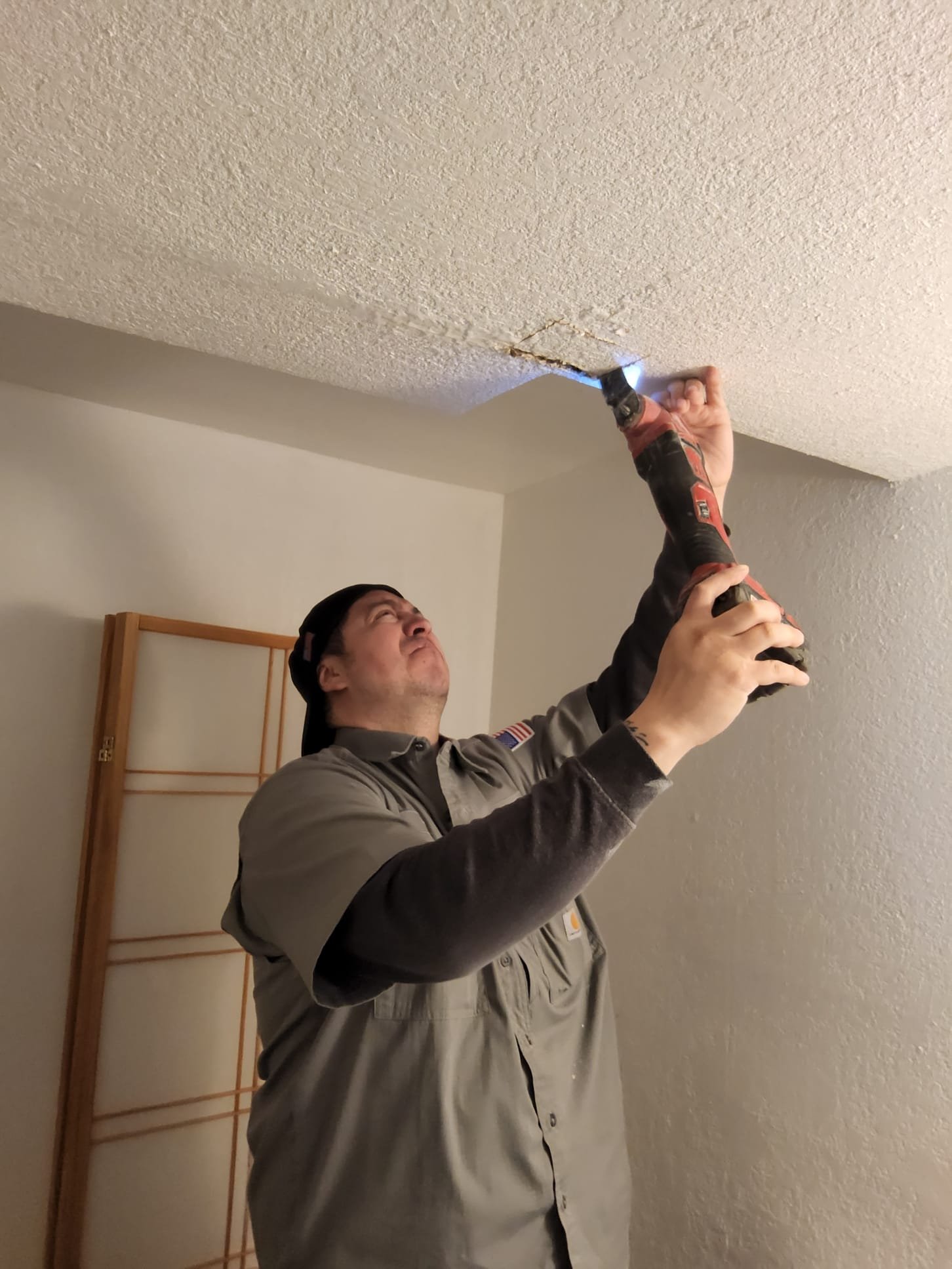 Technician working on a home system in Sudden Valley, WA