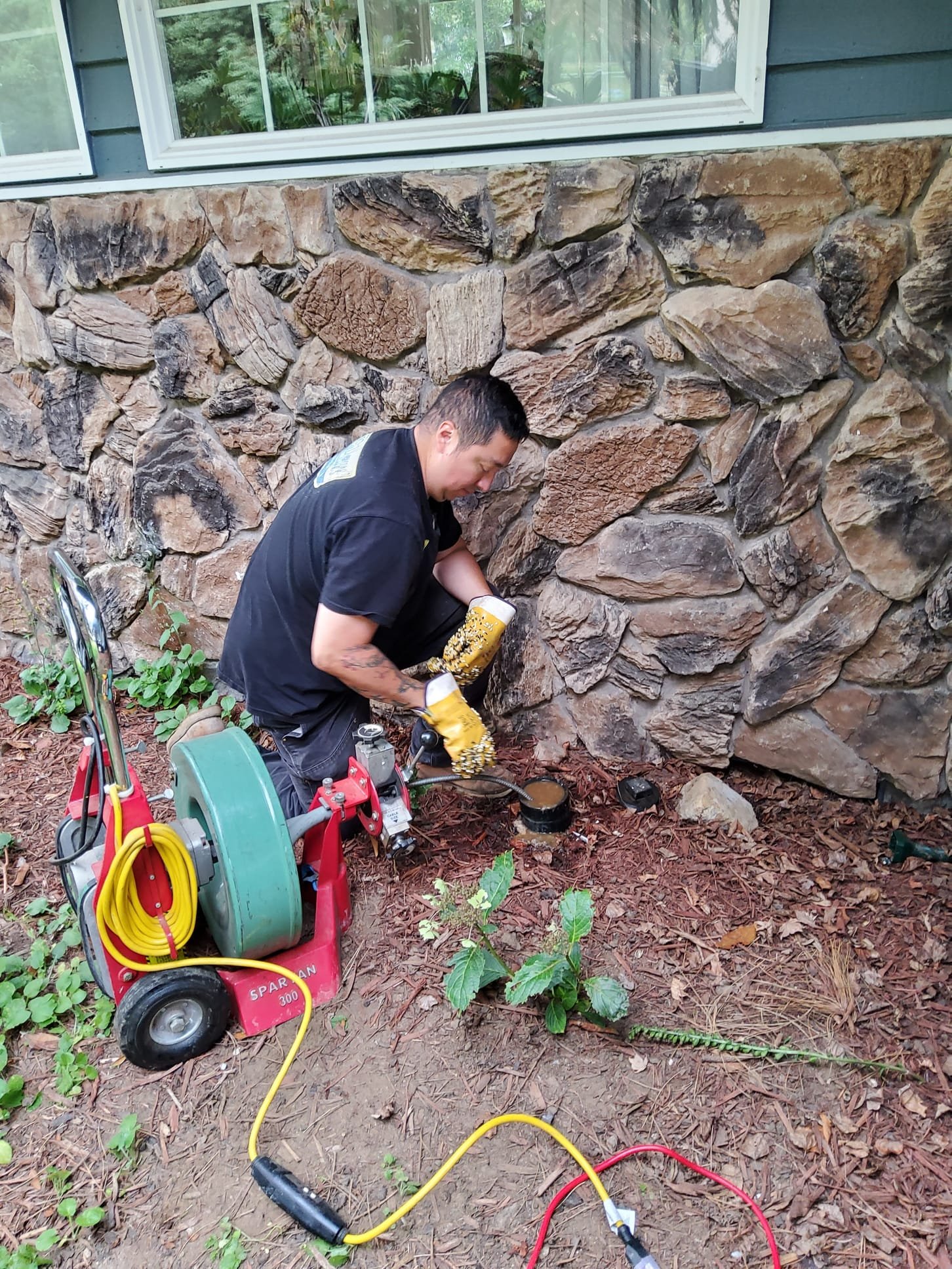 Technician working on a home system in Nooksack, WA