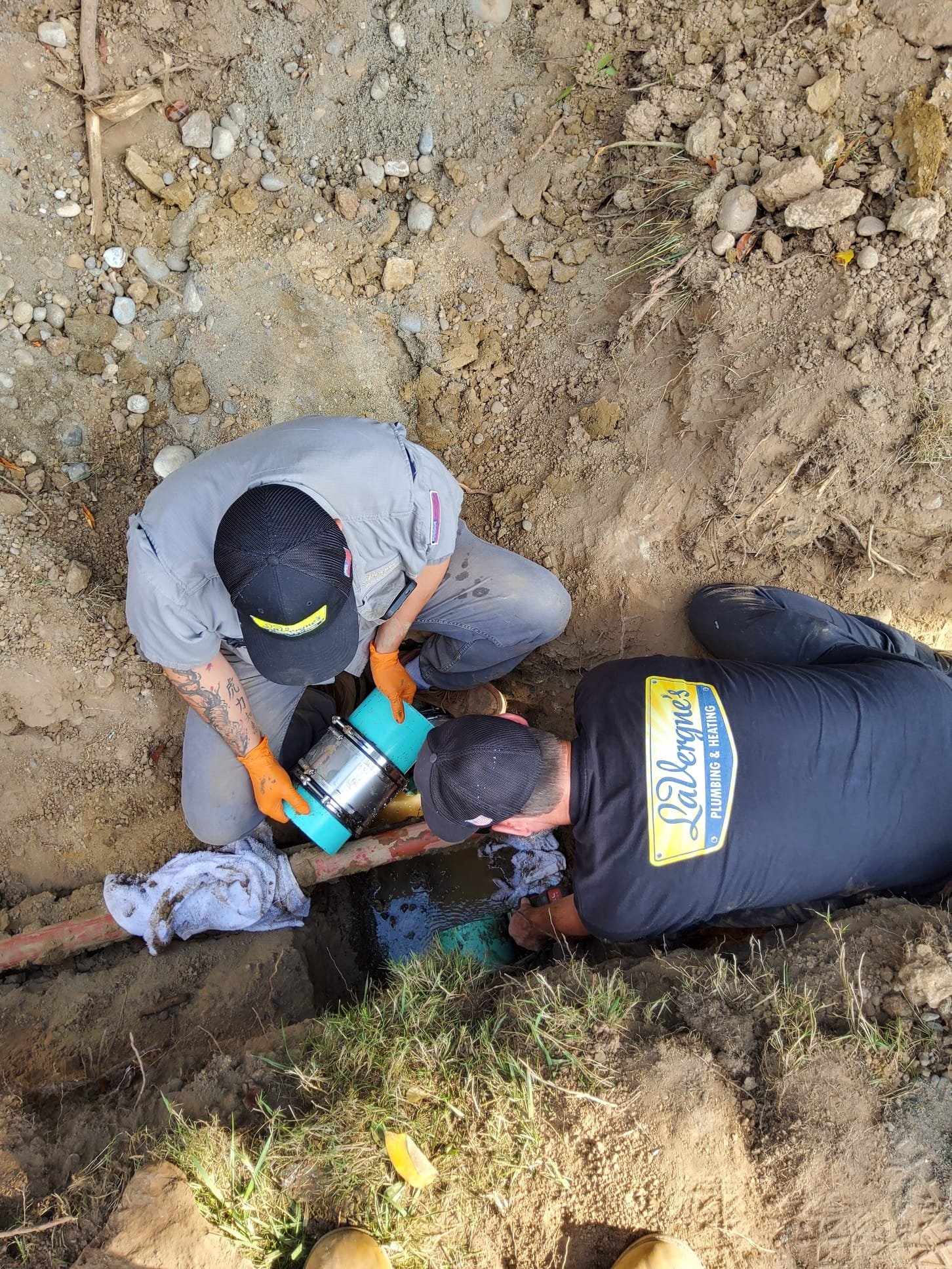 LaVergne's sewer line repair