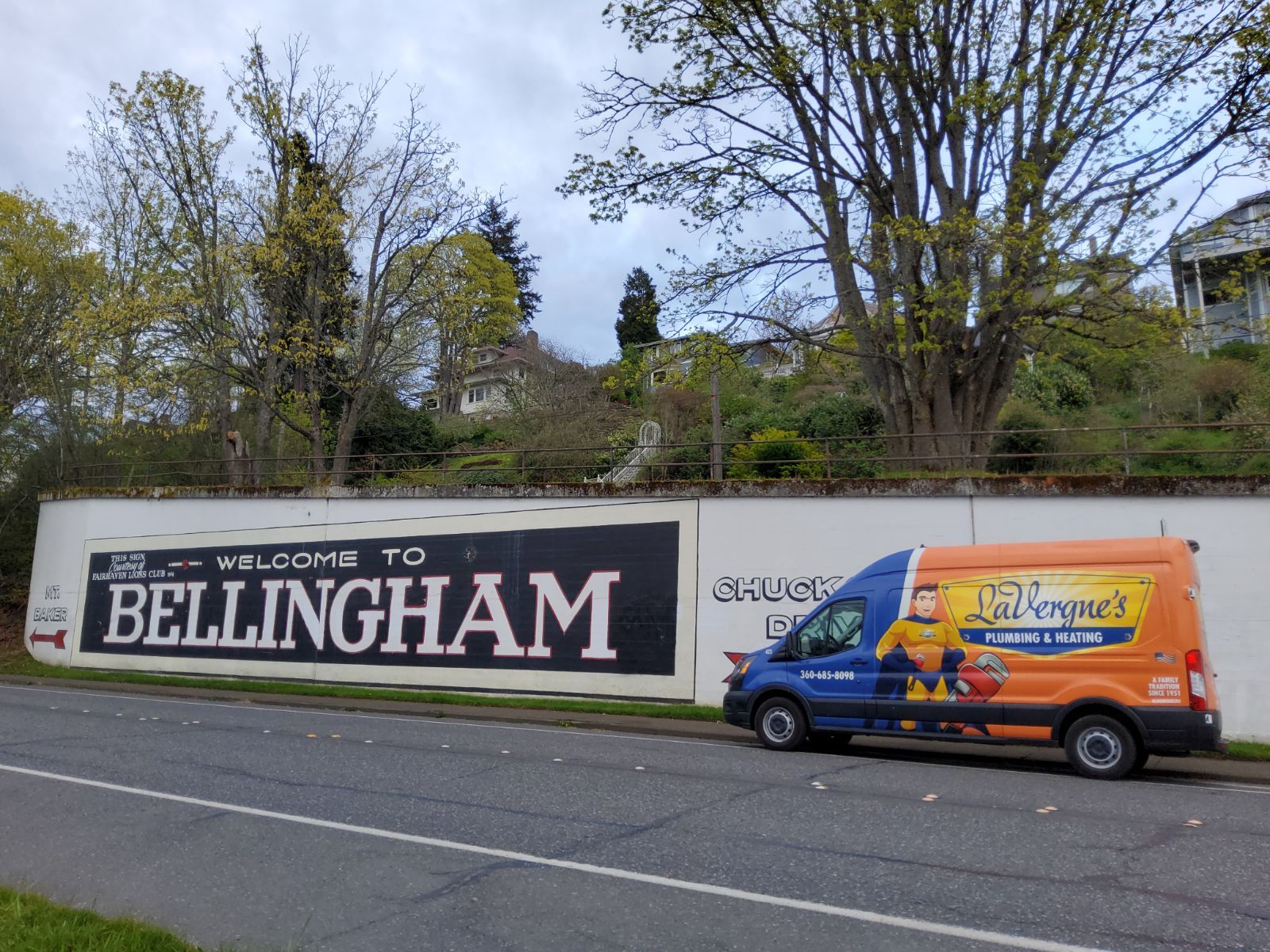 Bellingham, WA service area